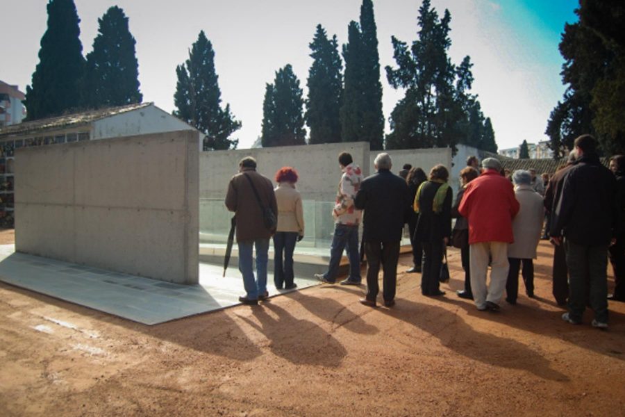Inauguración de "Los muros de la memoria"